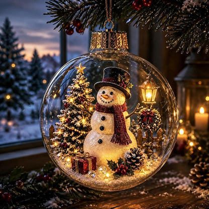 🔥49% OFF - 🎄✨Glowing Christmas Diorama Ornament