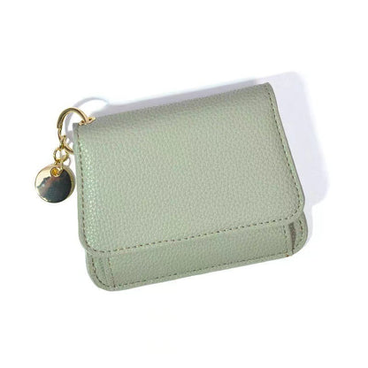 🌹RFID Short Wallets for Women – Fashionable Card Holder with Key Ring & Coin Purse