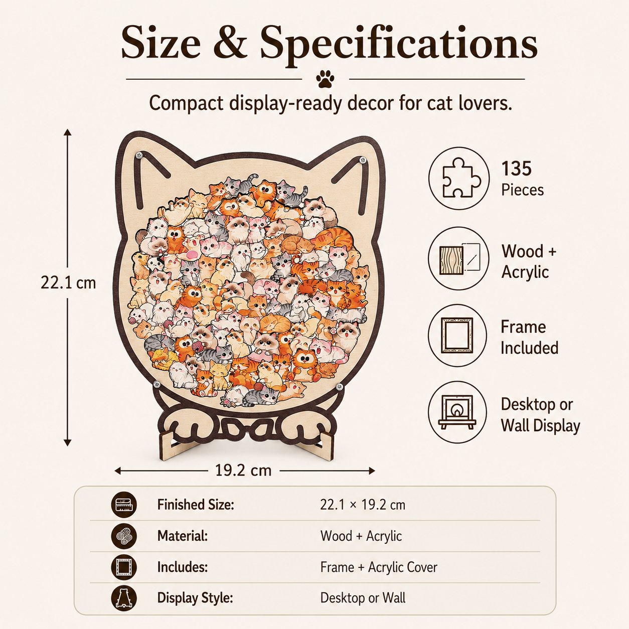 Wooden Dog Jigsaw Puzzle