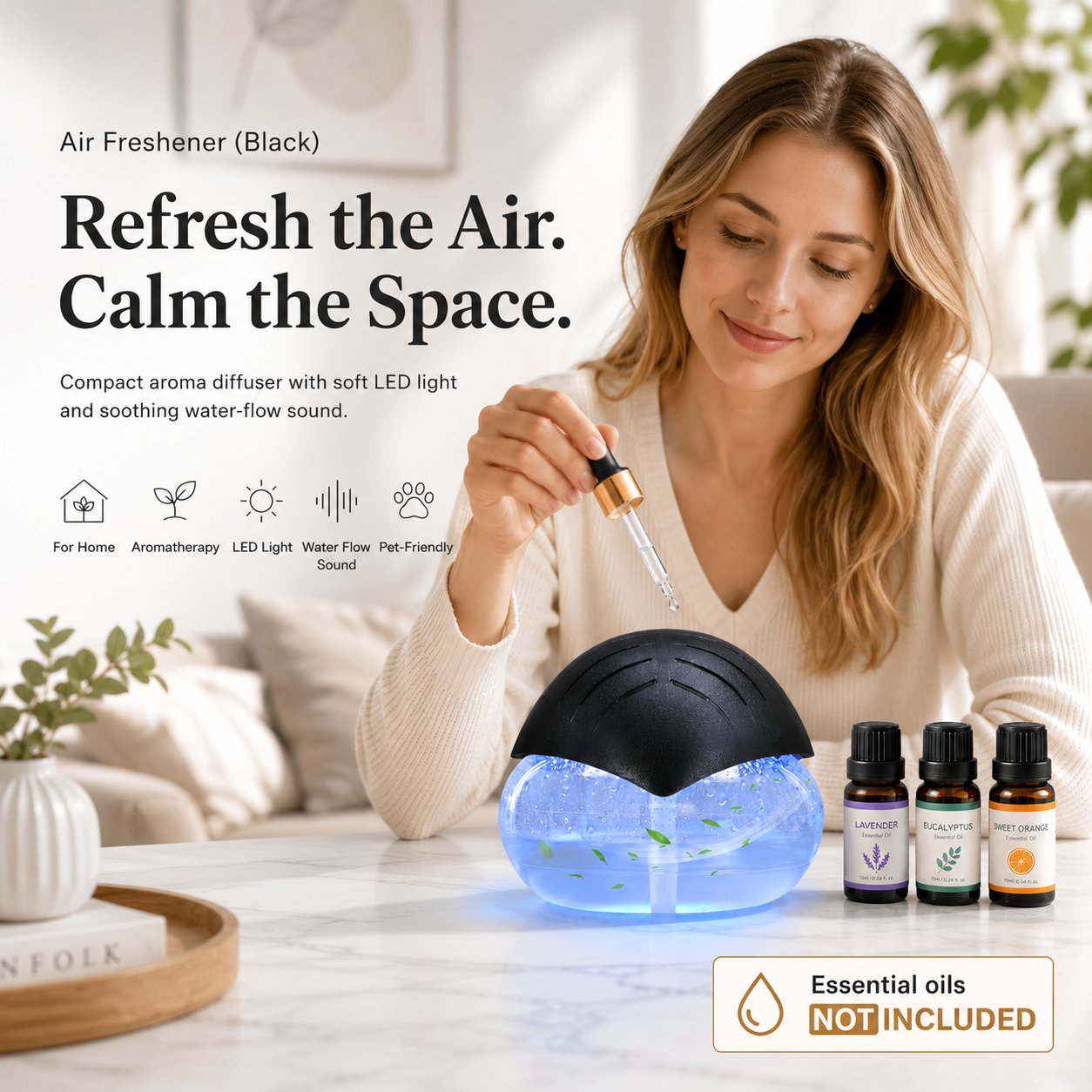 🌬️✨ Fresh Air Revitalizer Diffuser
