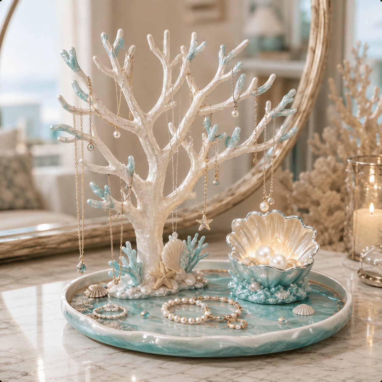 🔥Last Day 50% OFF - 🌳 Illuminated Jewelry Tree Organizer