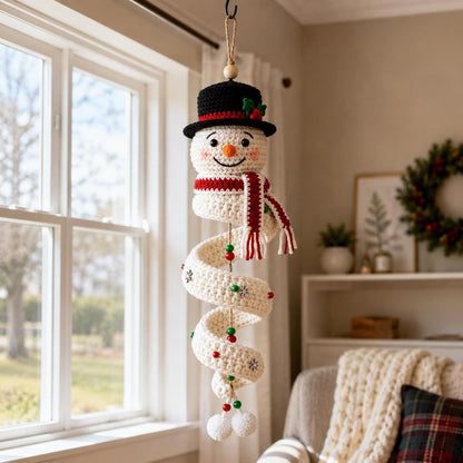 🔥HOT SALE 50% OFF - 🎅🌲Crochet Snowman Spiral Oranment DIY Kit