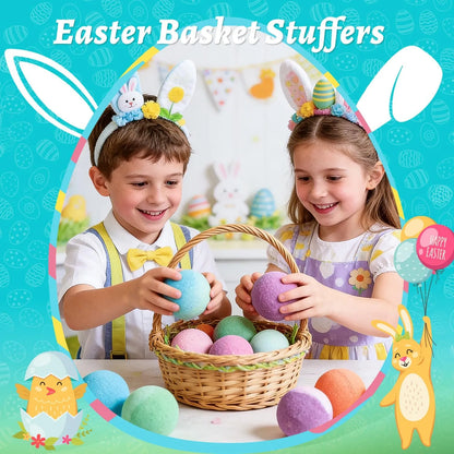 🛁 Natural Bath Bombs for Kids with Mega Bubbles & Surprise Inside 🥚✨ Same as in the video