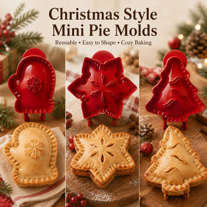 🥧 Beginner-Friendly Reusable Mini Hand Pie Press Mold | 6 Fun Shapes for Easy Filling, Shaping & Sealing of Homemade Pies and Pastries 🍎✨