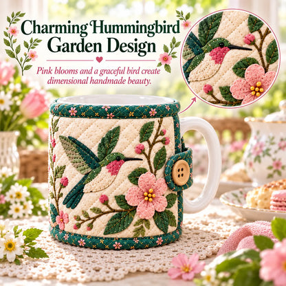 🌸Garden Quilted Mug Cozy DIY Kit