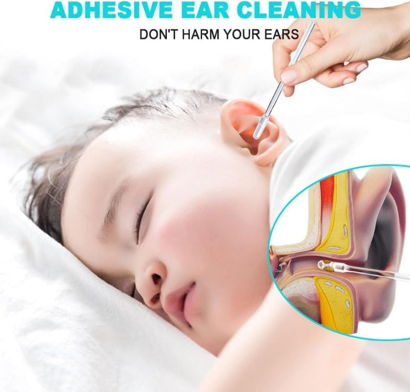 Reusable Sticky Ear Swabs