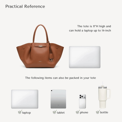 NEWBELLA Marella Top Handle Tote – Elegance That Goes Where You Go 👜✨