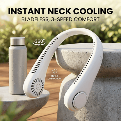 🍃360° Portable Bladeless Neck Fan