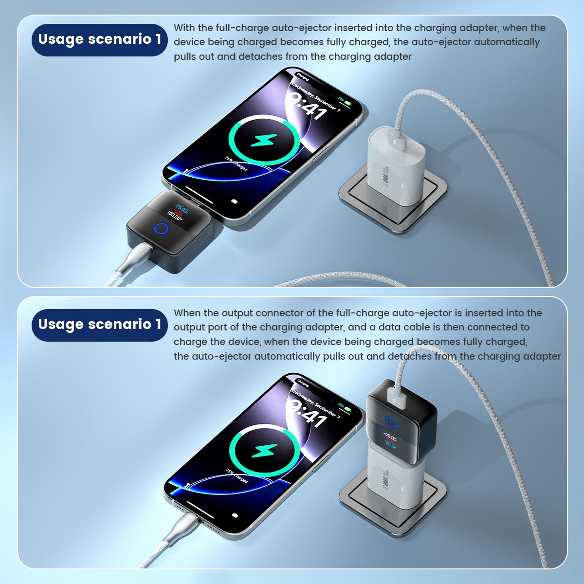 🔥HOT SALE 49% OFF🔋🔌140W Type-C Physical-Disconnect Battery Guard – Smart Auto Power Cut-Off ⚡📱