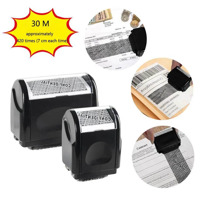🔥Privacy Protection Security Roller Stamp — Address & Billing Info Blocker