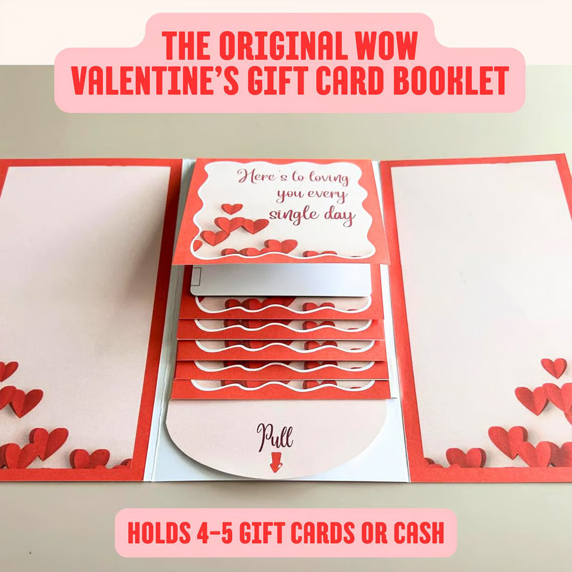 ⏰LAST DAY 49% OFF - 2026 New🎅🎁 Waterfall Christmas Gift Card Booklet 💳✨