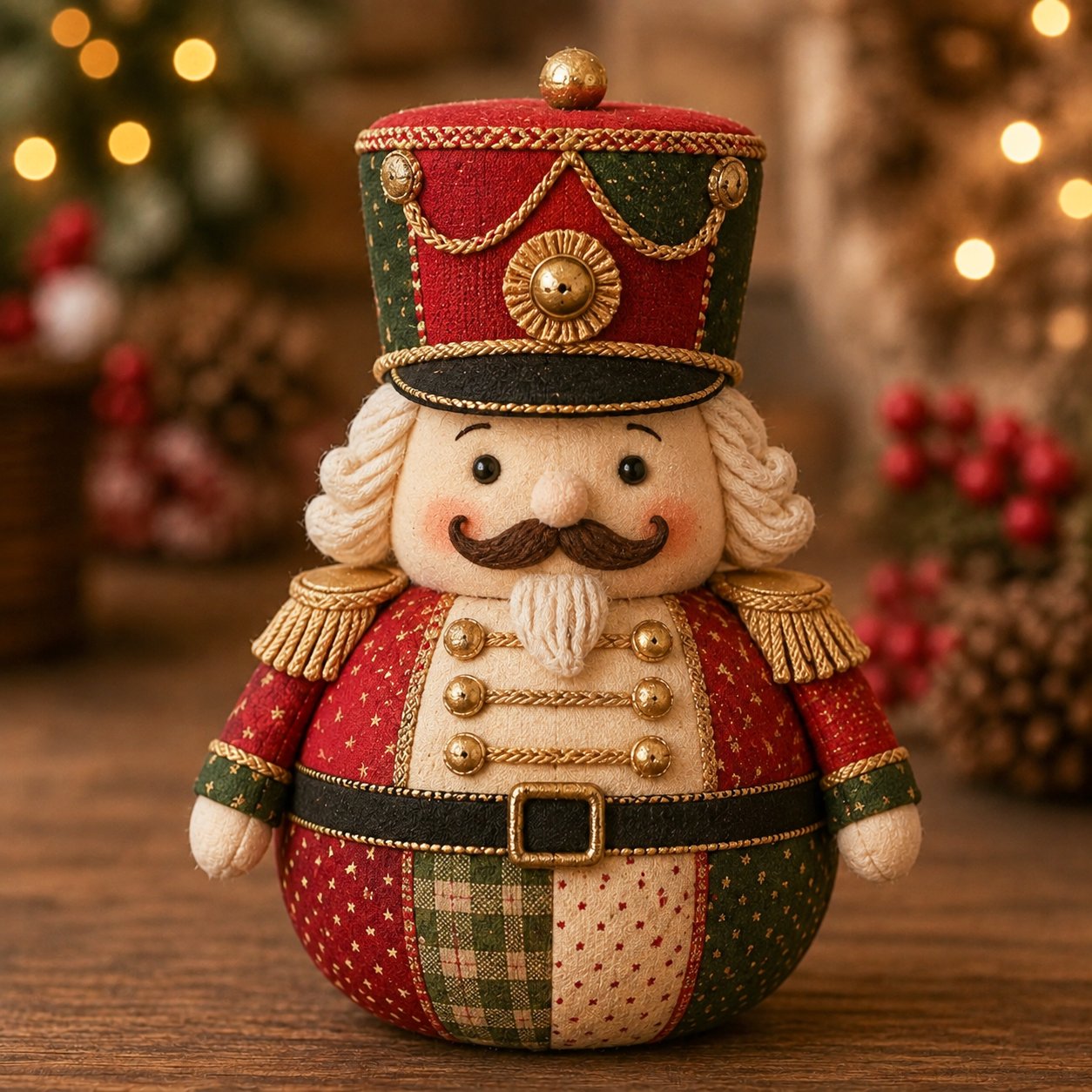 🔥Last Day 49% OFF - 🎄🎅Patchwork Fabric Doll DIY Kit