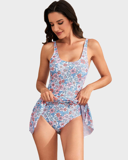 👙Last Day Special Price ￡22.99!!💃Women's One Piece Tummy Control Tie Knot Swimsuit