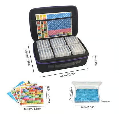 Premium Portable Diamond Painting Organizer Kit