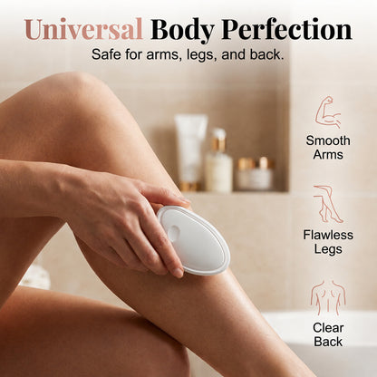 🪞 Palm-Fit Hair Eraser for Quick At-Home Grooming