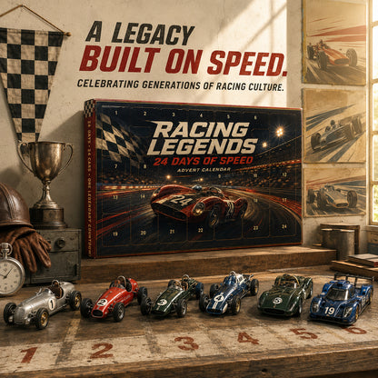 🏆Racing legends advent calendar 24 days of speed