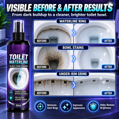 🥳BUY 1 GET 1 FREE🥳Waterline Cleaner! Targets black rings, clinging formula & less scrubbing. Clean bowl – grab yours! ✅