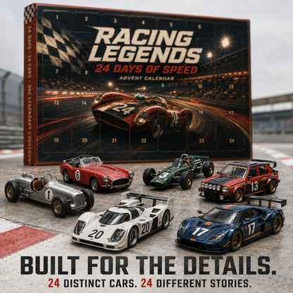 🏆Racing legends advent calendar 24 days of speed