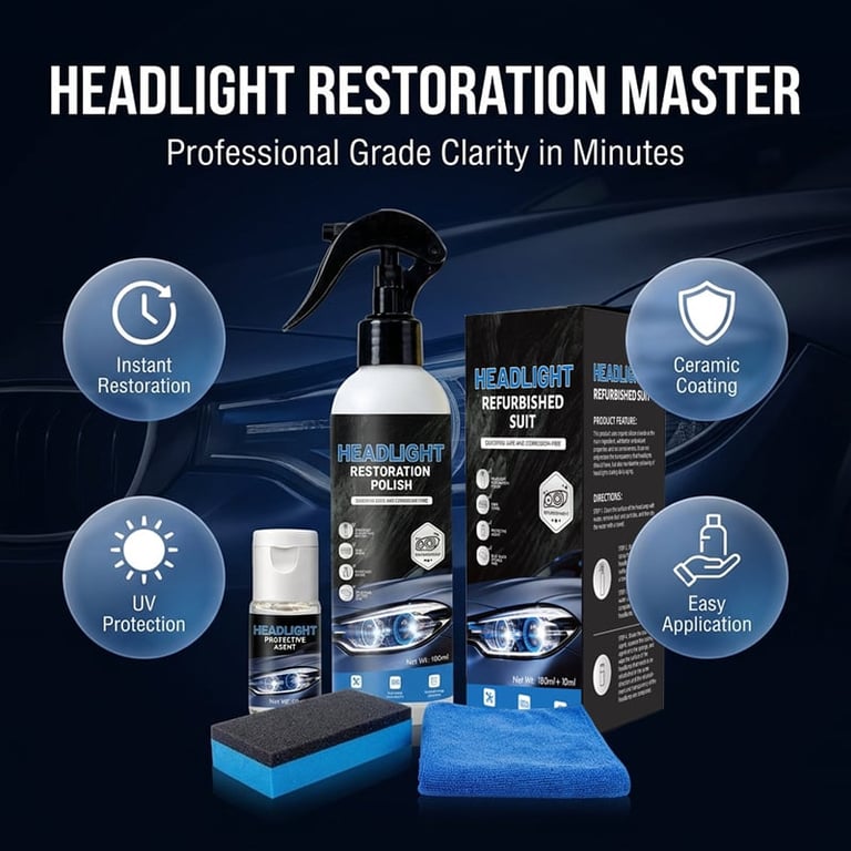 headlight restoration polish