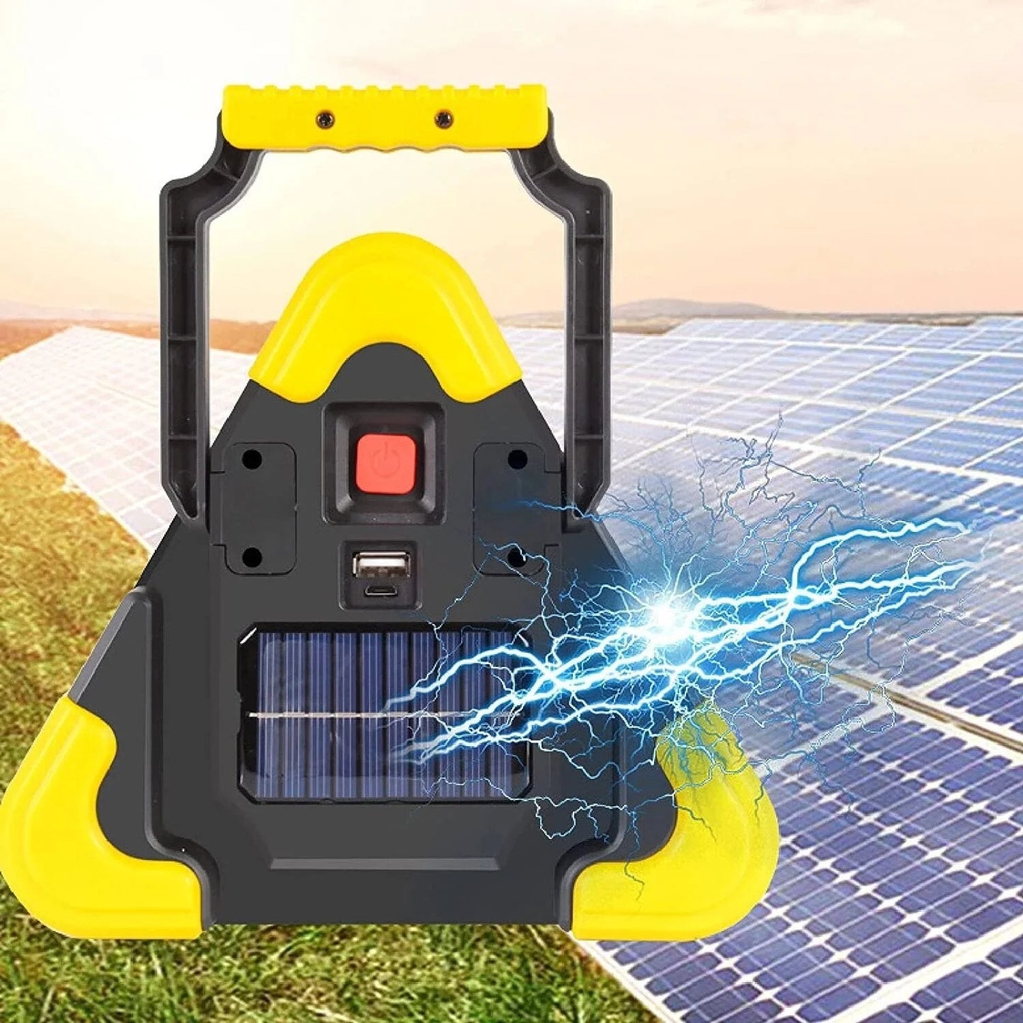 ⏰ LIMITED TIME 50% OFF! 🔥 2-IN-1 Solar Emergency Triangle Warning Light at the Roadside