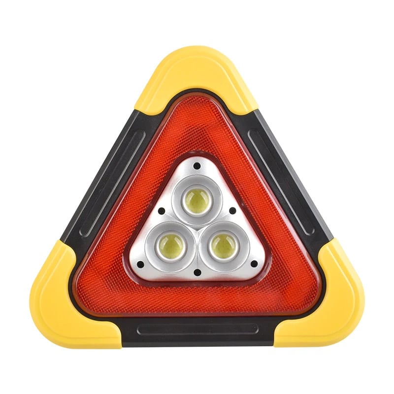 ⏰ LIMITED TIME 50% OFF! 🔥 2-IN-1 Solar Emergency Triangle Warning Light at the Roadside
