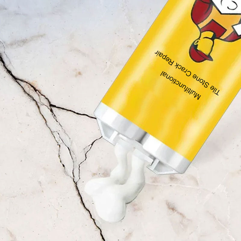 Tile & Stone Crack Repair Kit - Professional-Grade Filler for Sealing Gaps, Waterproof & Color-Matching Formula 🛠️💧