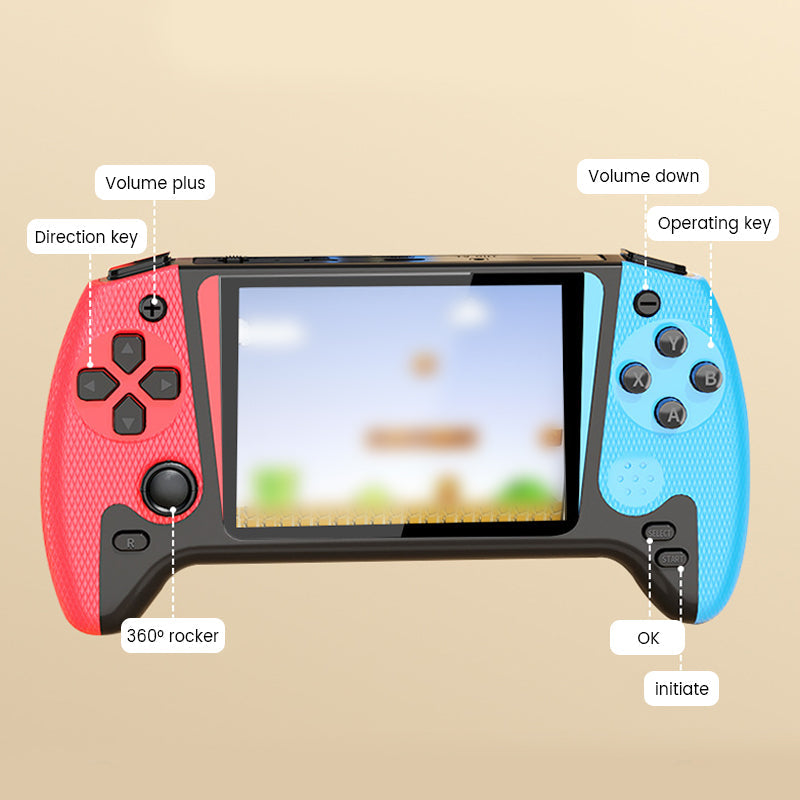 ⏳Time-limited Special⌛ 1000-in-1 Large Screen Handheld Classic Game Console