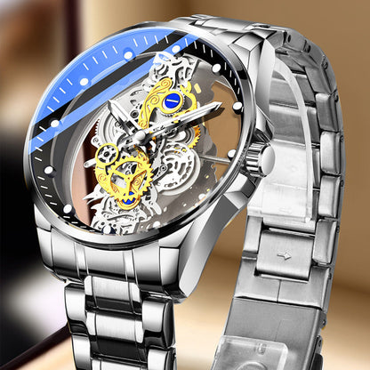 📢📢50% OFF !! ⏰Double-Sided Skeleton Automatic Tourbillon Non-Mechanical Movement Watches