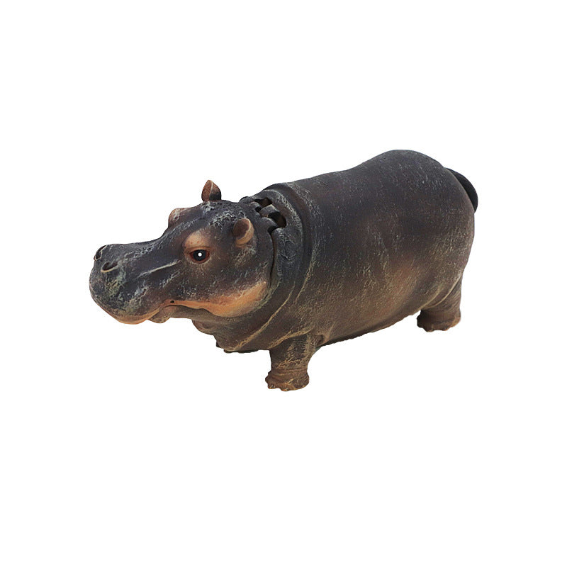📢📢50% OFF !!⏰Fish Tank Hippo Bubble Decoration