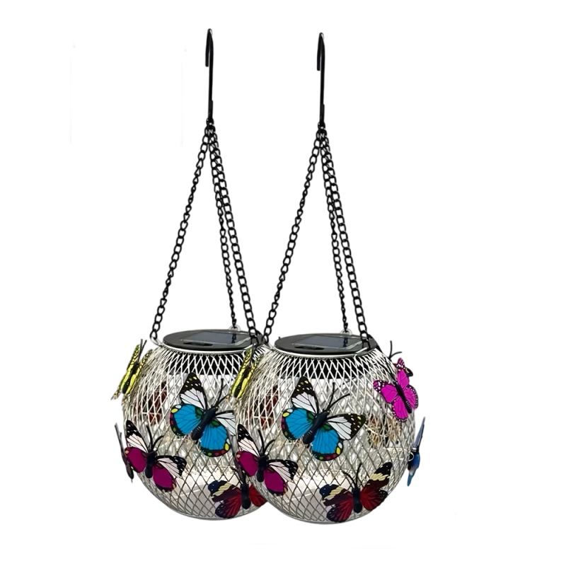 🎁2026 New Arrivals 50% OFF💥Solar Pendant Lamp Art Of Iron
