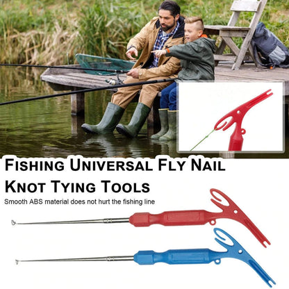 🎣50% OFF NOW! 3‑In‑1 Fishing Multi‑Tool, Universal Knot Tying Tool, Quick Fish Hook Remover, ABS Portable Fishing Line Knotter for Anglers