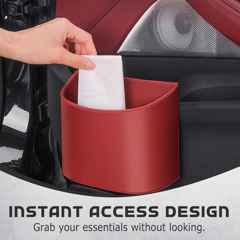 🥳2026 HOT SALE🥳💞50K+ SOLD!🚗🧺 49% OFF! Leather Car Door Cup Holder – Wide‑mouth opening, easy reach for drinks & phone. Clip‑on secure fit. PU leather, tough & stylish. 🛡️✨