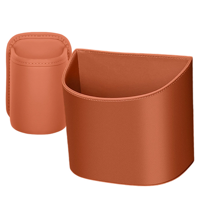 🥳2026 HOT SALE🥳💞50K+ SOLD!🚗🧺 49% OFF! Leather Car Door Cup Holder – Wide‑mouth opening, easy reach for drinks & phone. Clip‑on secure fit. PU leather, tough & stylish. 🛡️✨