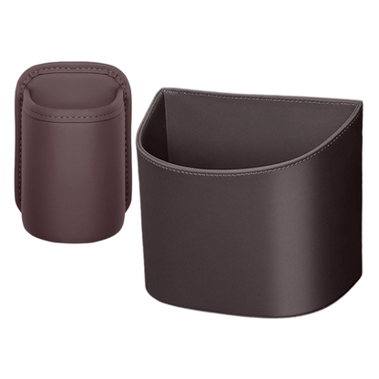 🥳2026 HOT SALE🥳💞50K+ SOLD!🚗🧺 49% OFF! Leather Car Door Cup Holder – Wide‑mouth opening, easy reach for drinks & phone. Clip‑on secure fit. PU leather, tough & stylish. 🛡️✨