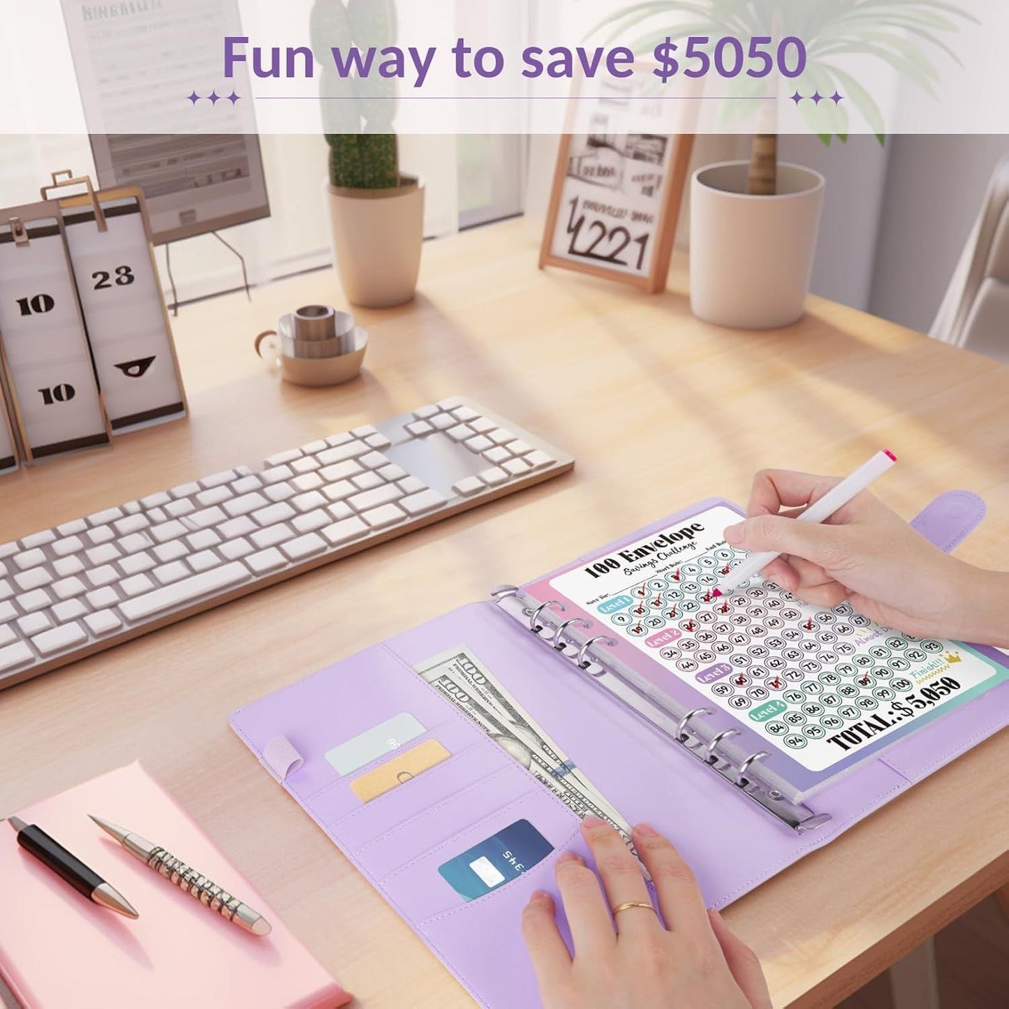 ⏳LAST DAY SALE £6.99!!✉️50K+ SOLD!💝Savings Challenges Book with Envelopes💸