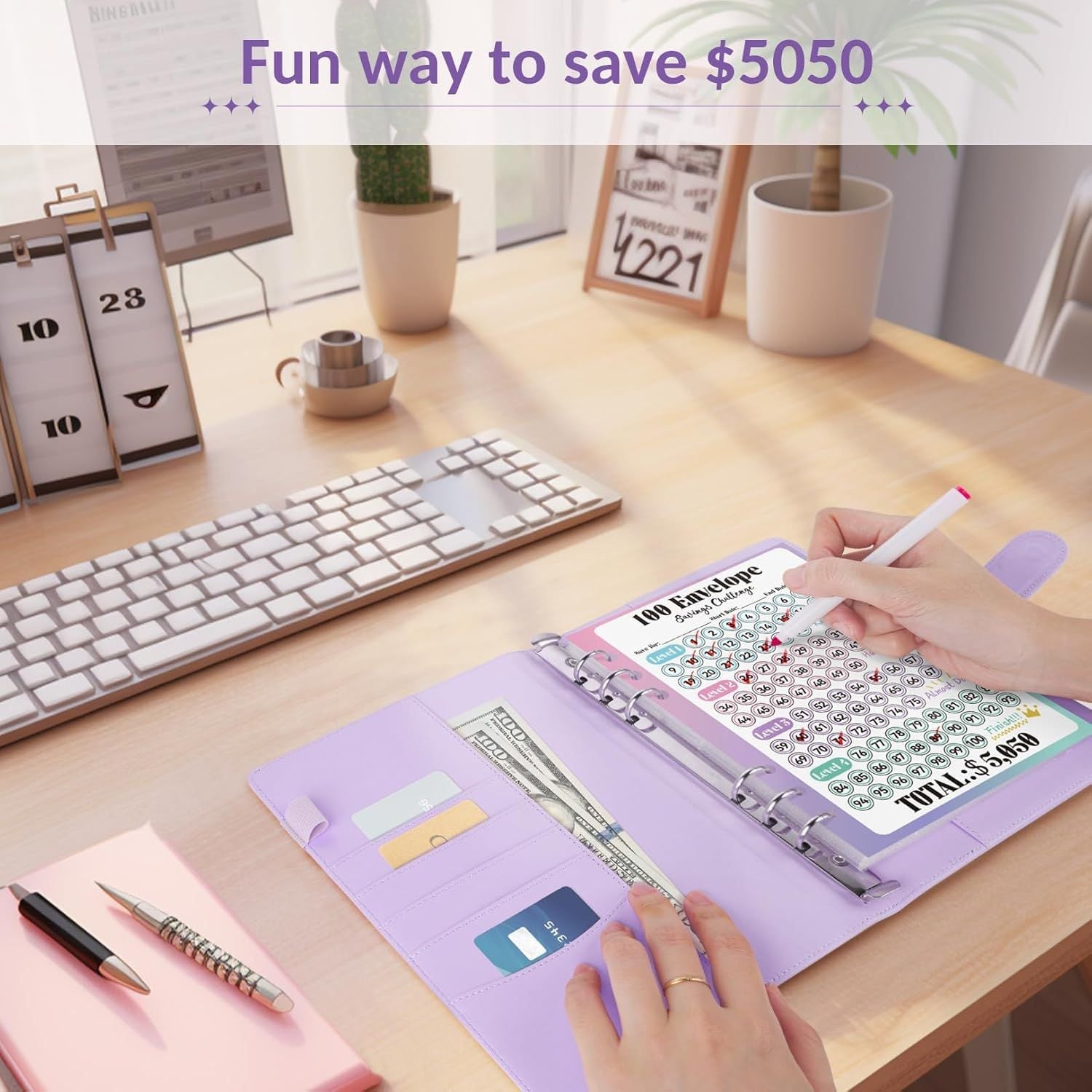 ⏳LAST DAY SALE £6.99!!✉️50K+ SOLD!💝Savings Challenges Book with Envelopes💸