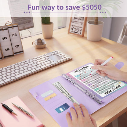 ⏳LAST DAY SALE £6.99!!✉️50K+ SOLD!💝Savings Challenges Book with Envelopes💸