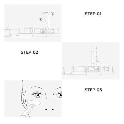 🔥2026 New Arrival🔥3-in-1 Eyeliner and Lower Lash Stamp Kit