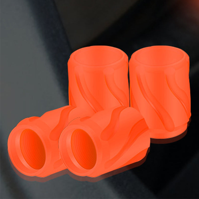 📢📢50% OFF !! ⏰🌟 2026 Sale — Over 57,500 Sold! 🚗 4PCS Glow-in-The-Dark Car Tire Valve Cap