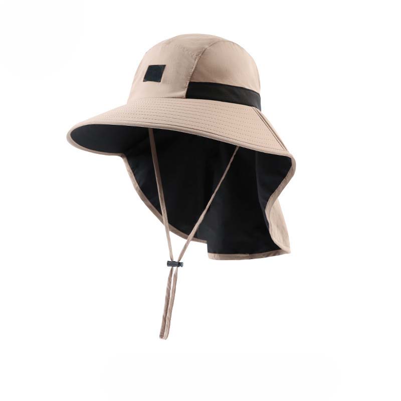 UPF 50+ Wide Brim Sun Hat with Neck Flap