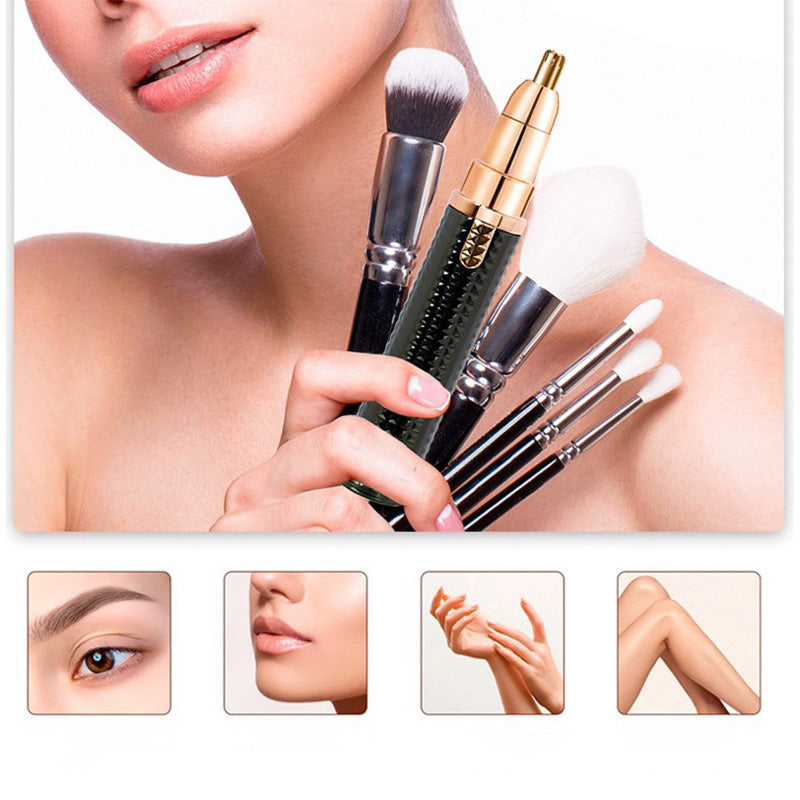 🥳2026 HOT SALE🥳💞50K+ SOLD!✂️🧔 40% OFF! Portable Electric Eyebrow Trimmer – 3 interchangeable heads for brows, nose & body. Gentle, pain‑free & USB rechargeable. Grooming made easy! 🪒✨