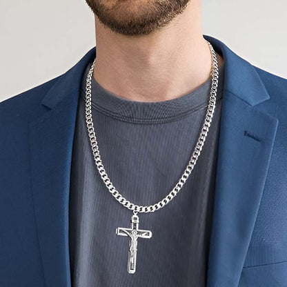 Delicate Timeless Elegance Cross Necklace