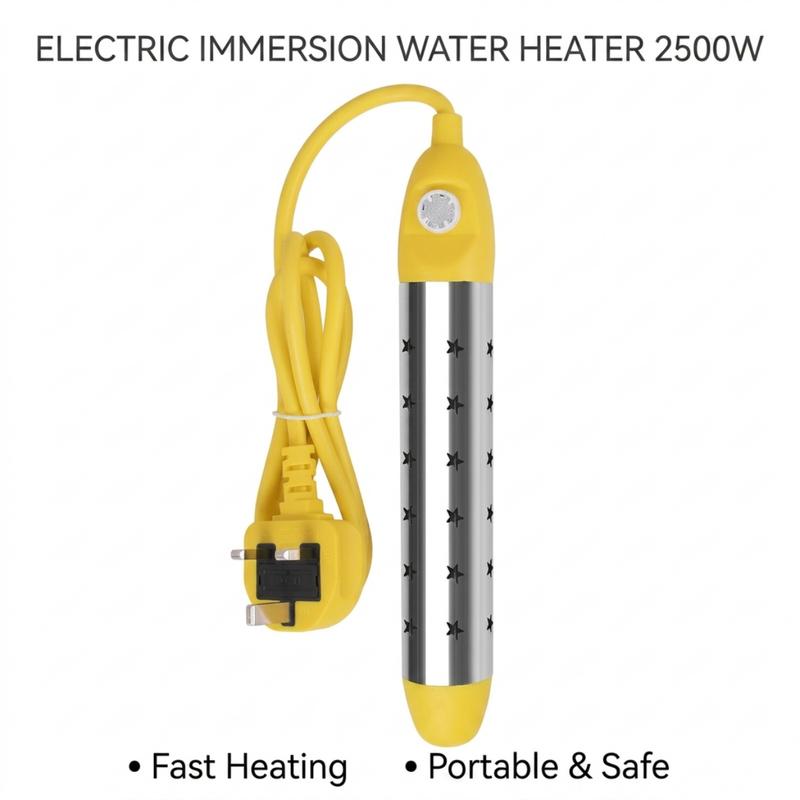 🛁 32% OFF NOW! ⏰ Safe Anti-Scald Immersion Heater for Travel & Home – Compact & overheat protection – Perfect for heating drinks or baby food while travelling – dual voltage & fast heating 🔥
