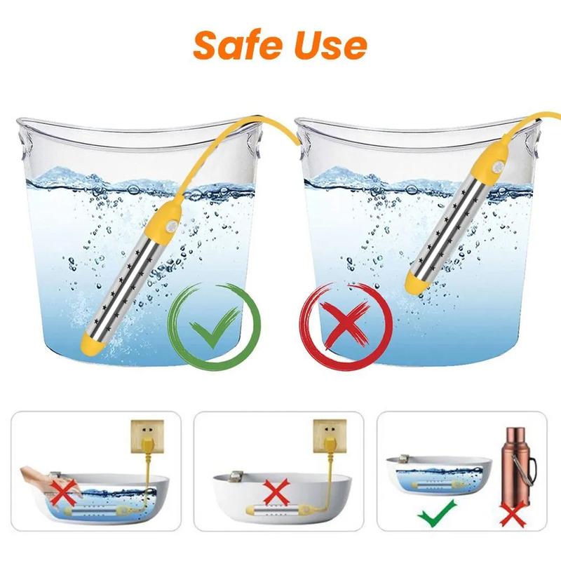 🛁 32% OFF NOW! ⏰ Safe Anti-Scald Immersion Heater for Travel & Home – Compact & overheat protection – Perfect for heating drinks or baby food while travelling – dual voltage & fast heating 🔥