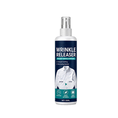 👔 BUY 1 GET 1 FREE! ✨ Instant wrinkle release – no iron, travel-ready, static-free & fresh.