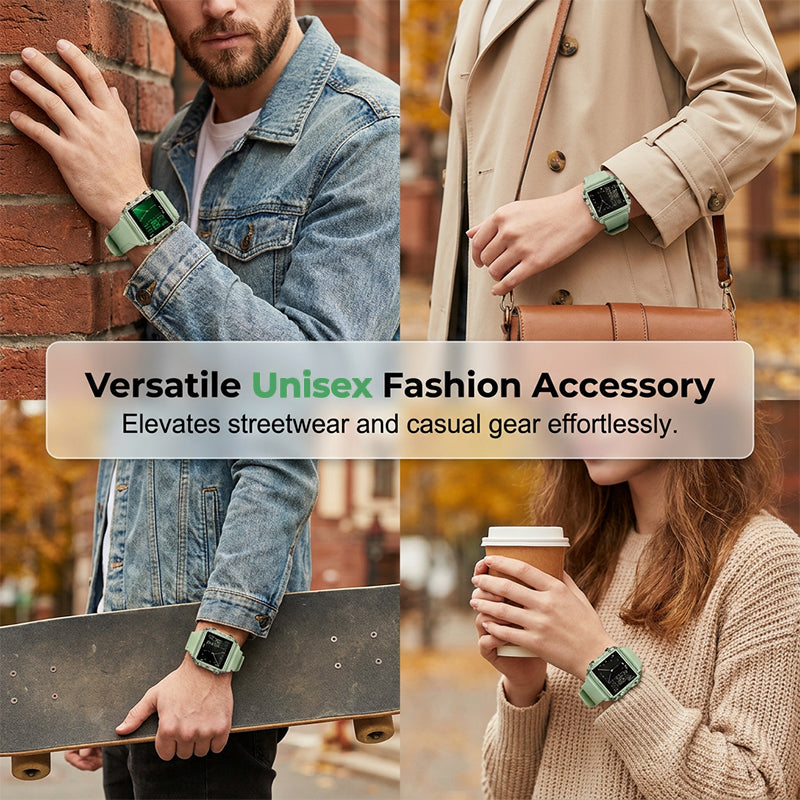 ⌚ 48% OFF NOW! 💥 Water-Resistant Transparent Digital Watch – 50M, luminous display & hybrid design – Perfect for sports & daily wear ✨