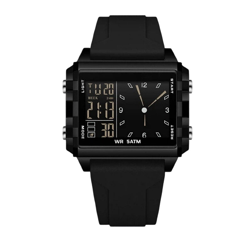 ⌚ 48% OFF NOW! 💥 Water-Resistant Transparent Digital Watch – 50M, luminous display & hybrid design – Perfect for sports & daily wear ✨