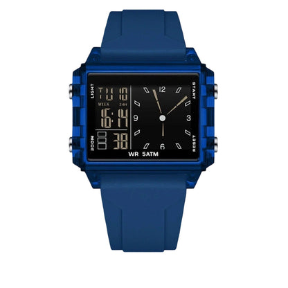 ⌚ 48% OFF NOW! 💥 Water-Resistant Transparent Digital Watch – 50M, luminous display & hybrid design – Perfect for sports & daily wear ✨
