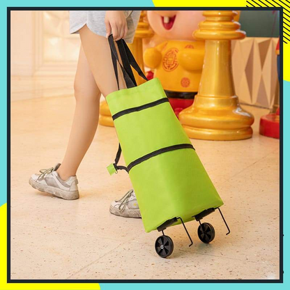 📢📢49% OFF !! ⏰2-in-1 Foldable Shopping Cart