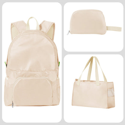 🎒 Get 50% off now! Foldable 3-in-1 travel bag—combining a backpack, handbag, and tote—lightweight, water-resistant, and perfect for travel 🧳✨